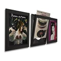 Art Vinyl Flip Frame Triple Pack, Black