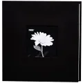 Pioneer Photo Albums DA200CBF/BK Fabric 200 pkt 4x6, Deep Black