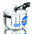 Hawkins Stainless Steel Induction Compatible Pressure Cooker, 8 Litre Capacity, Silver