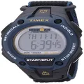Timex Men's Ironman Classic 30 Oversized 43mm Watch, Black/Blue, 43 mm., Quartz Watch,Chronograph