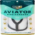 The Aviator Bird Harness and Leash, Black, Petite
