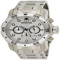 Invicta Men's Pro Diver Collection Chronograph Watch, Silver, 48mm, Casual