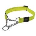 Rogz Control Obdeience Chain Dog Collar Yellow Medium