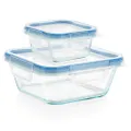 Snapware 4-Piece Total Solution Food Storage Set, Glass