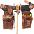 Occidental Leather 9855 Adjust-to-Fit Fat Lip Tool Bag Set- Cafe, right hand