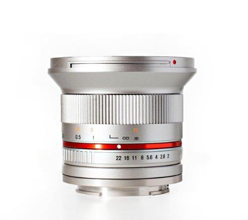 Rokinon RK12M-FX-SIL 12mm F2.0 Ultra Wide Angle Lens for Fujifilm X-Mount Cameras