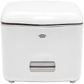OXO 13117100 Good Grips Wipes Dispenser for Face Wipes, Hand Wipes and Flushable Wipes, White, 5.875" L x 6.625" W x 3.375" H