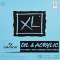 Canson XL Series Oil and Acrylic Paper, Foldover Pad, 11x14 inches, 24 Sheets (136lb/290g) - Artist Paper for Adults and Students