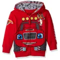 Nickelodeon Boy's Blaze and The Monster Machines Lets Blaze Hoodie Hooded Sweatshirt, Red, 3 Years US
