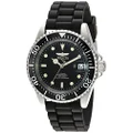 Invicta Pro Diver Stainless Steel Men's Automatic Watch - 40mm, Black/Silver, 23678