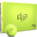 Vice Pro Golf Balls, Lime, 1 Dozen