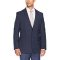 Van Heusen Men's Euro Fit Suit Jacket, Ink, 100 REG