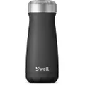 S'well Insulated Thermal Water Bottle, Onyx, 470 ml Capacity