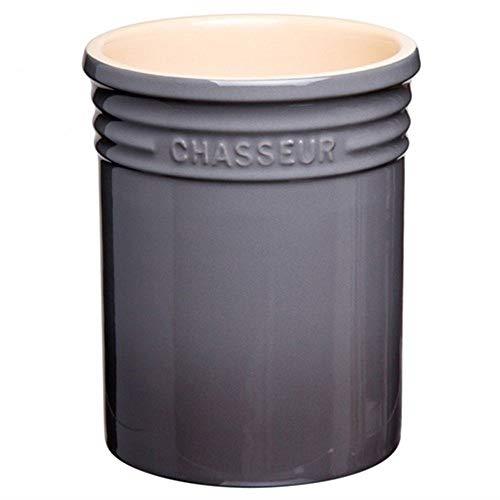 Chasseur La Cuisson Utensil Holder Jar, Caviar 14 cm*17 cm*17 cm