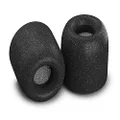 Comply Isolation Plus TX-200 Foam Tips for Sony Headphones 3 Pairs, Black, Medium