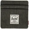 Herschel Unisex-Adult's Charlie RFID Wallet, Black Crosshatch, One Size