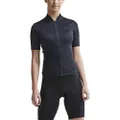 Craft Sportswear Womens Essence Biking and Cycling UPF25+ Full Zip Short Sleeve Jersey
