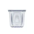 OXO Stronghold Suction Shower Accessories Cup Clear