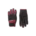 SEALSKINZ Unisex Waterproof All Weather MTB Glove, Black/Red, Large