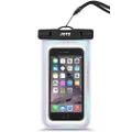 JOTO Universal Waterproof Phone Pouch Cellphone Dry Bag Case for iPhone 15 14 13 12 11 Pro Max Mini Plus Xs XR X 8 7 6S, Galaxy S23 S22 S21 Plus Note, Pixel up to 7" -Sparkle