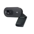 Logitech C505 HD Webcam - Streaming Webcam, 720p HD External USB Camera for Desktop or Laptop with Long-Range Microphone, Compatible with PC or Mac - Grey