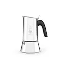 Bialetti Stainless Steel New Venus Coffee Maker, 4 Cups Capacity, Silver