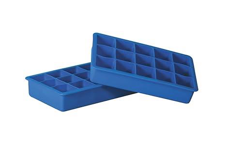 Avanti Silicone 15 Cup Square Ice Cube Tray 2-Pieces Set