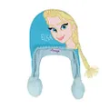 ABG Accessories Girls Little Pony, Frozen, Minnie Mouse, Paw Patrol Winter Hat Squeeze Flap Fun Cold Weather Beanie Ages 4-7, Frozen, 4-7 Years