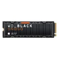 Western Digital SN850 2 TB Generation 4 NVMe Solid State Drive Heatsink for PS5, Black