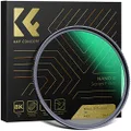 K&F Concept 77mm Black Diffusion 1/4 Filter Mist Cinematic Effect Filter with 28 Multi-Layer Coatings Waterproof/Scratch Resistant for Video/Vlog/Portrait Photography