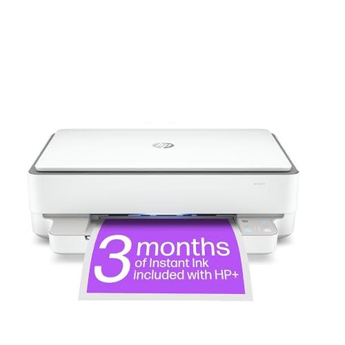 HP Envy 6020e All in One Colour Printer with 6 Months of Instant Ink with HP+