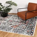 Rug City Elegant Traditional Rug, 200 cm x 290 cm, Beige Black - Decor Your Home with Sophisticated Charm and Classic Style, Elevating Every Room with Exquisite Craftsmanship and Luxurious Comfort