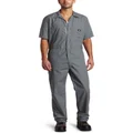 Dickies Men's Short-sleeve Coverall, Gray, Small
