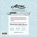 Arttec Arttec Tracing Pad 90gsm A4 Tracing Paper