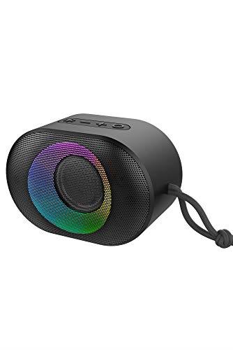 mbeat Bump B1 IPX6 Water Resistant Bluetooth Speaker with Pulsing RGB Party Lights