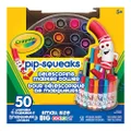 Crayola Pip-Squeaks Washable Markers, Telescoping Marker Tower, 50 Count, Great for Home or School, Art Tools