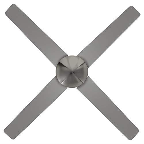 HPM Inspire 4 Blade Ceiling Fan Silver 1220mm