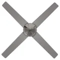 HPM Inspire 4 Blade Ceiling Fan Silver 1220mm