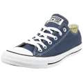 Converse Unisex Chuck Taylor All Star Leather Low Top, Navy, 7.5 M US