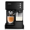 Sunbeam EM5000K Café Barista Coffee Machine | One-Touch Espresso, Latte & Cappuccino Coffee Maker | 2L Water Tank | Automatic Milk Frother & Removable Milk Reservoir | 15 Bar Pump | Black