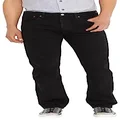 Levi's Men's 501 Original Fit Jeans Straight Leg Button Fly (29W 32L, Black)