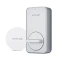 Wyze Lock WiFi & Bluetooth Enabled Smart Door Lock, Wireless & Keyless Entry, Compatible with Alexa & Google Assistant, Fits on Most Deadbolts, Includes Wyze Gateway - A Certified for Humans Device