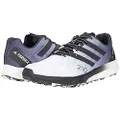 adidas Women's Terrex Speed Ultra Trail Running Shoe, Ftwr White/Core Black/Solar Yellow, 8.5