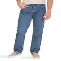 Wrangler Authentics Men's Classic Regular-Fit Jean, Stonewash Mid, 32x28