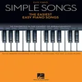 Hal Leonard Simple Songs The Easiest Easy Piano Songs Music Book