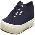 Superga Men's 2750 Cotu Classic Shoes, Blue (Navy), 8 US