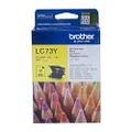 brother Genuine LC73Y High-Yield Ink Cartridge, Yellow, Page Yield Up to 600 Pages, (LC-73Y) Compatible with: DCP-J525W, DCP-J725DW, DCP-J925DW, MFC-J430W, MFC-J432W, MFC-J625DW, MFC-J825DW, Standard