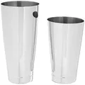 Barfly M37009 Cocktail Shaker Tin, Set (18 oz and 28 oz), Stainless Steel