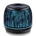 activiva by mbeat 500ml Metal Vintage Aromatherapy and Essential Oil Diffuser with Colour Changing LED and Large Capacity and Auto Stop, Great for Home, Office, Yoga and Massage