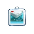Tontine Comfortech Dry Sleep Waterproof Mattress Protector, Single, White, Twin